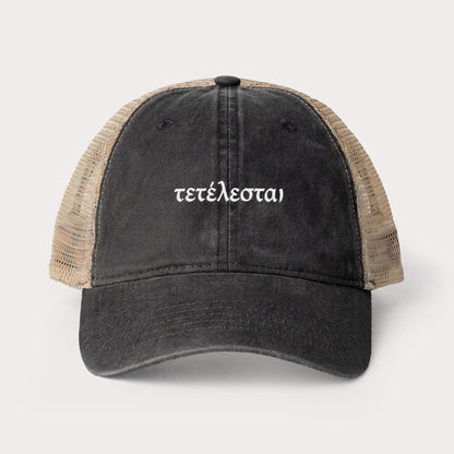 Women's Washed Mesh-Back Cap