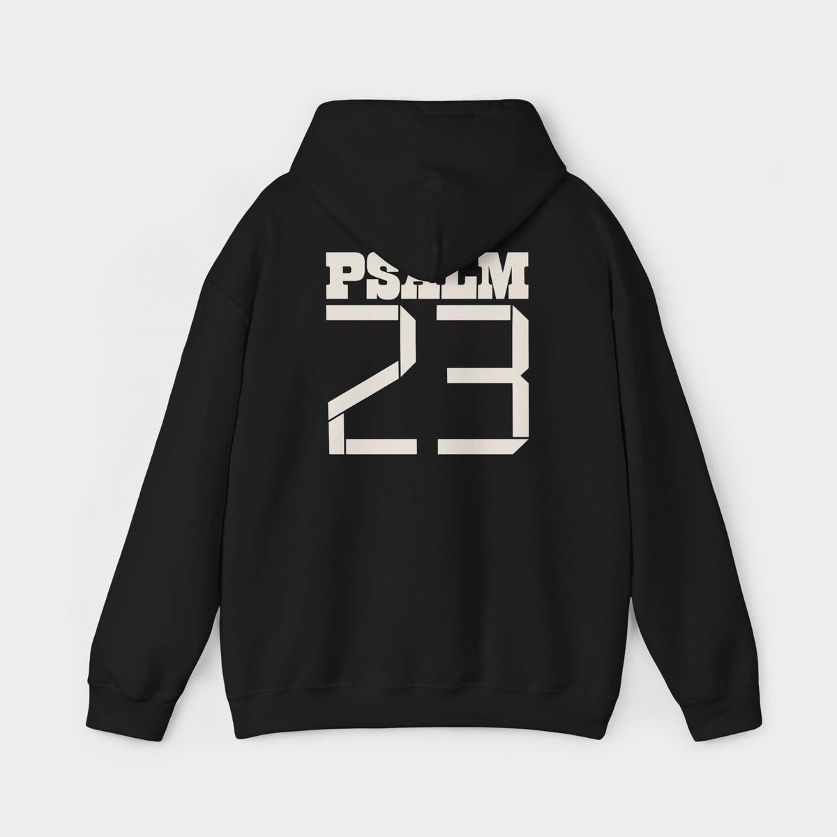 Psalm 23 Christian Hoodie – Minimalist Sheep DTG Faith Hoodie | Faith In Love