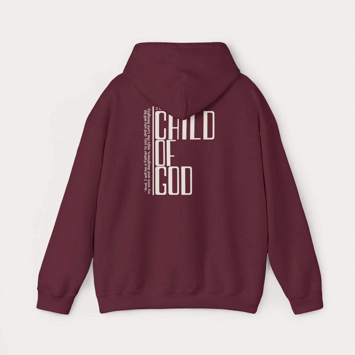 Child of God Christian Hoodie | Minimalist Faith Hoodie