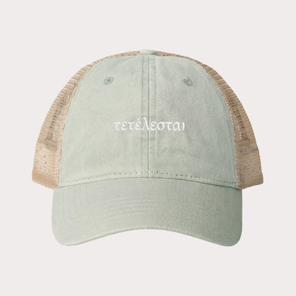 Women's Washed Mesh-Back Cap