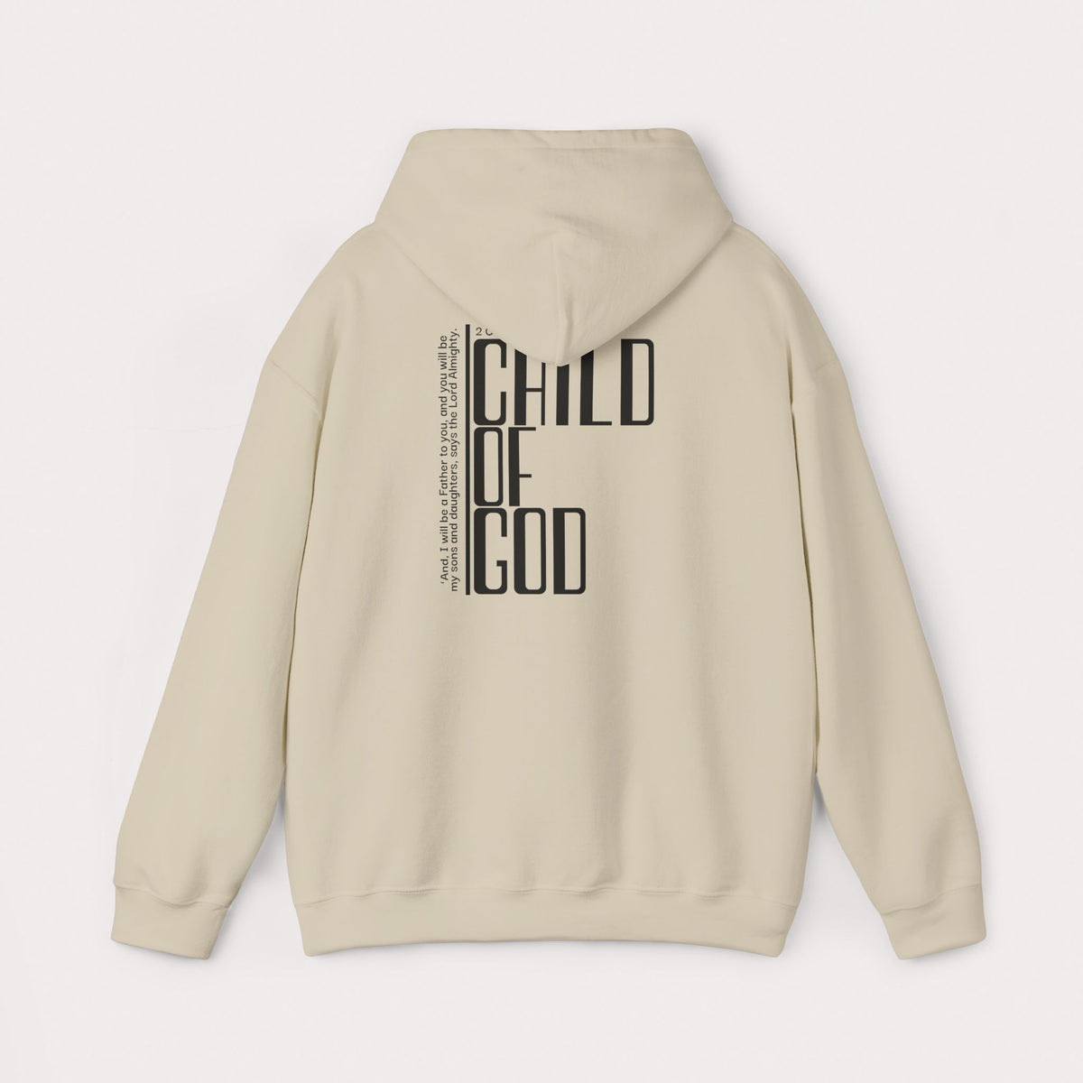 Child of God Christian Hoodie | Minimalist Faith Hoodie