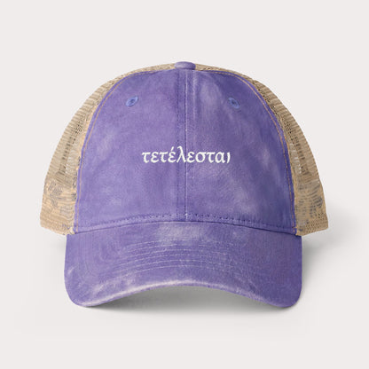 Women's Washed Mesh-Back Cap