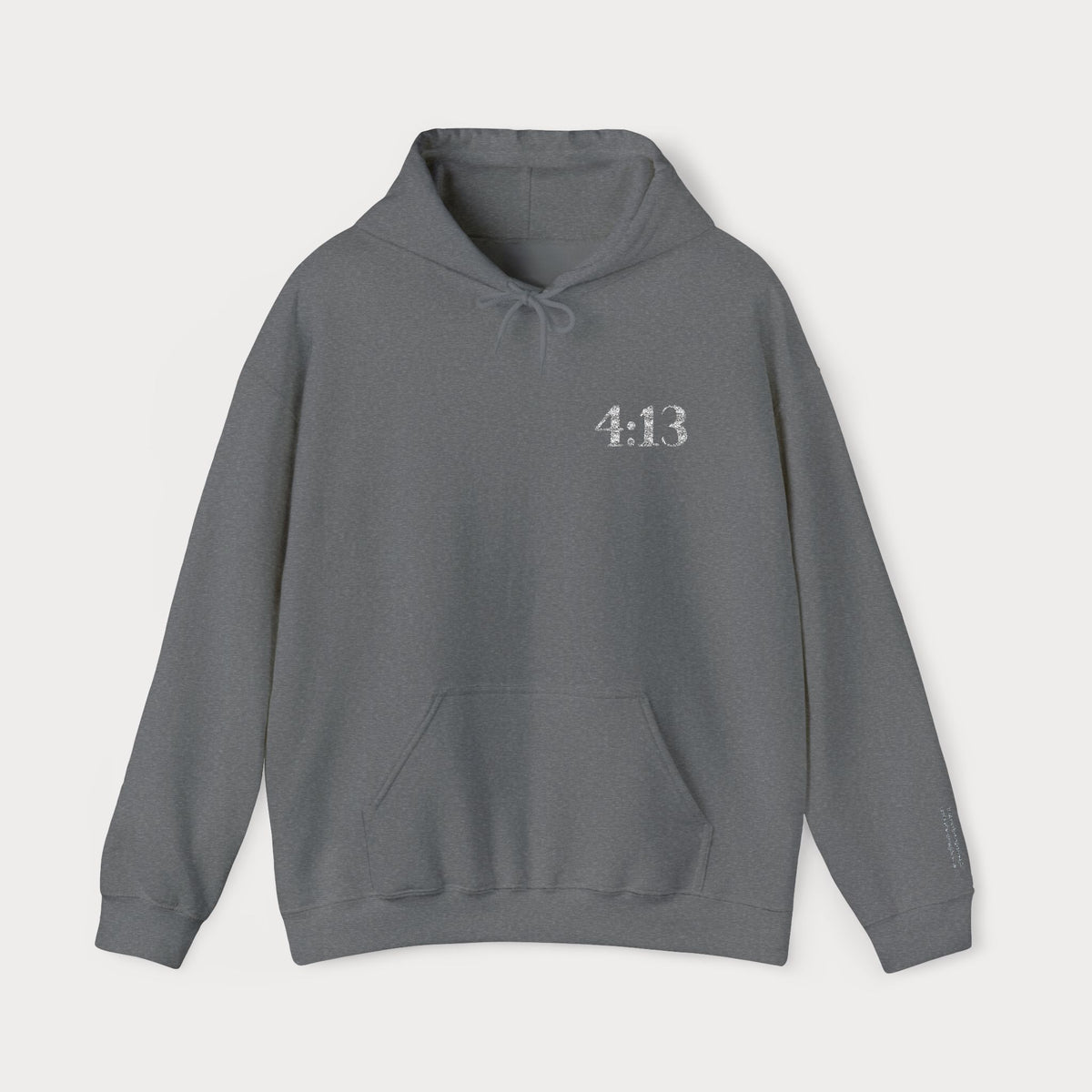 Philippians 4:13 Embroidered Christian Hoodie | Premium Unisex Faith Pullover