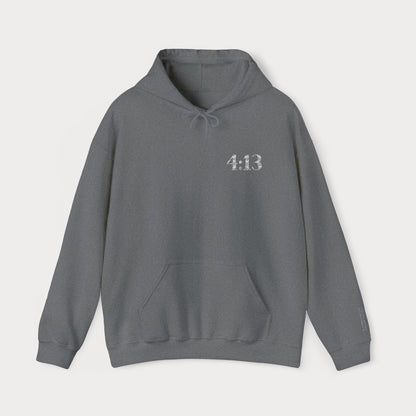 Philippians 4:13 Embroidered Christian Hoodie | Premium Unisex Faith Pullover