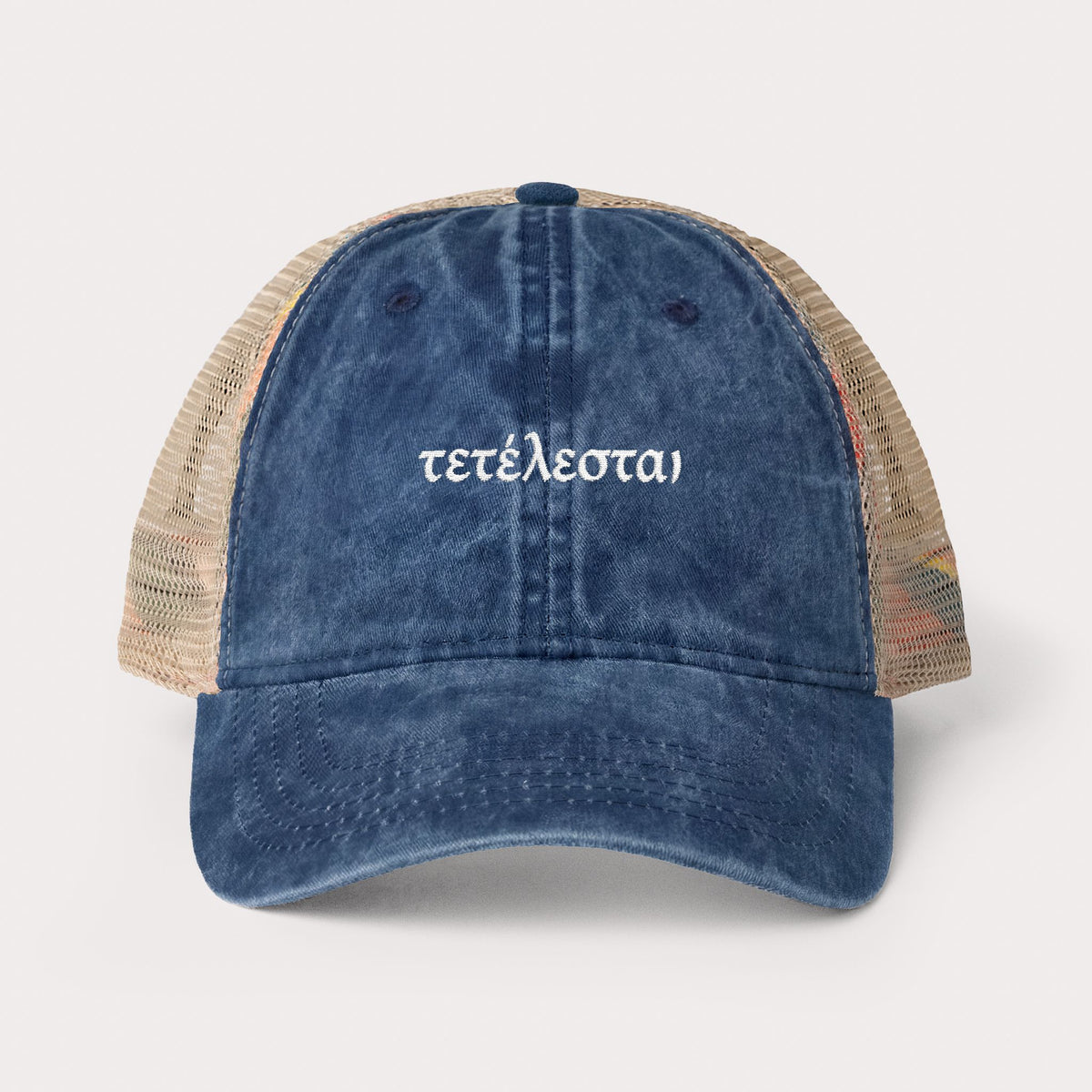 Women's Washed Mesh-Back Cap