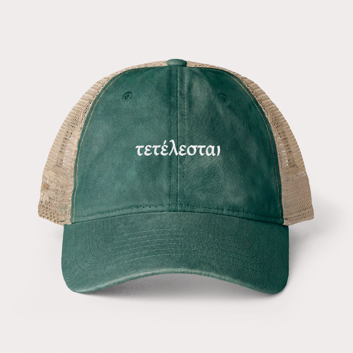 Women's Washed Mesh-Back Cap