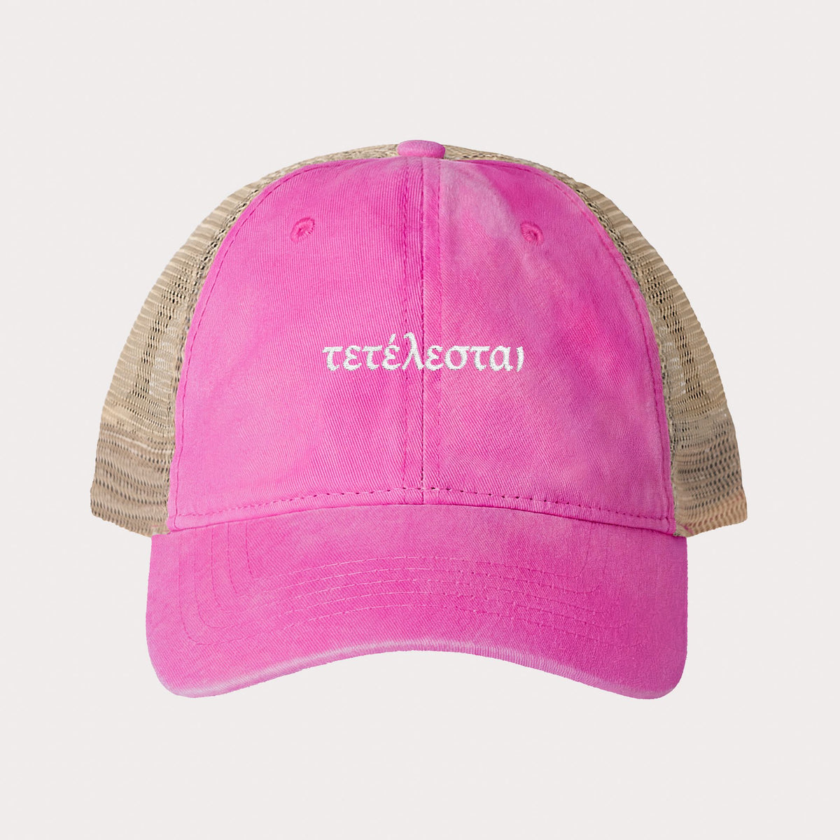 Women's Washed Mesh-Back Cap