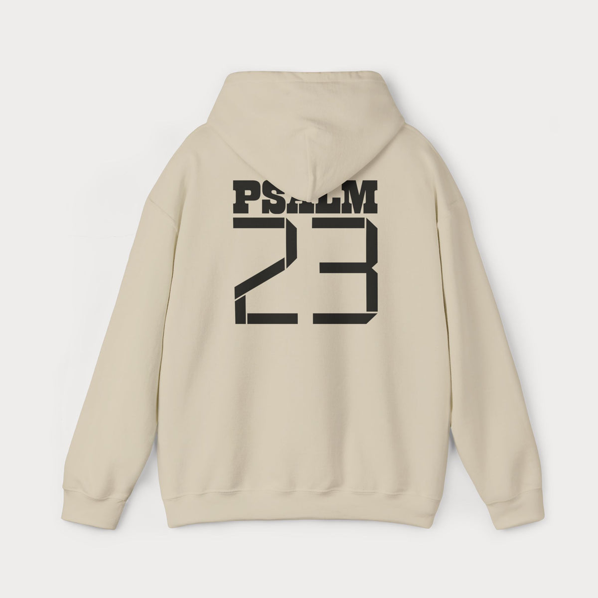 Psalm 23 Christian Hoodie – Minimalist Sheep DTG Faith Hoodie | Faith In Love